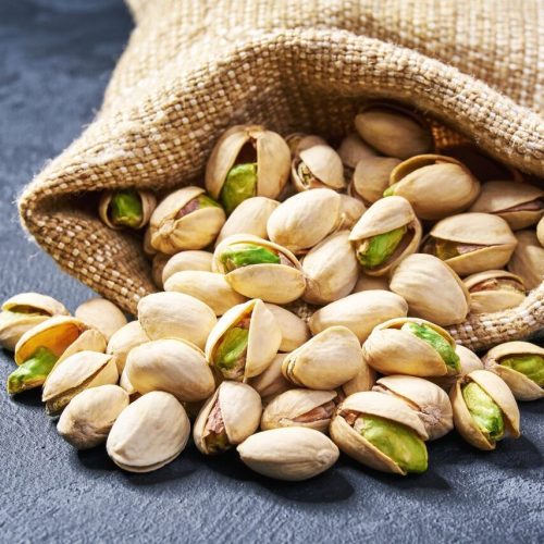 Pistachios
Pistachios are a great source of healthy fats, fiber, protein, antioxidants, and various nutrients, including vitamin B6 and thiamine..